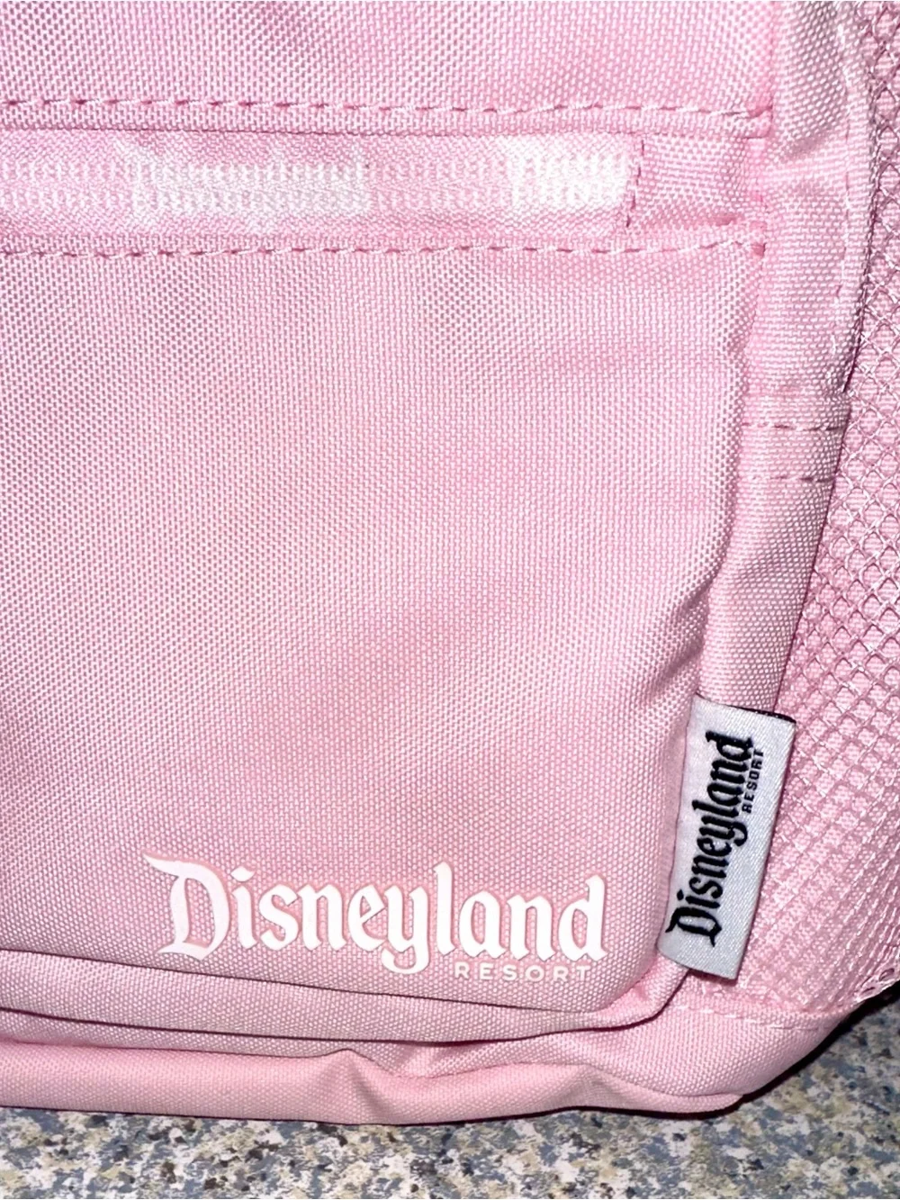 Disneyland Disney Parks “D” Pink Mini Backpack New 2026 New Powder Light